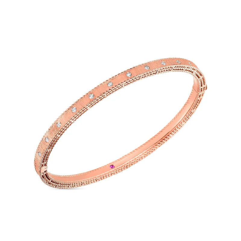 Princess Diamond Satin Bangle