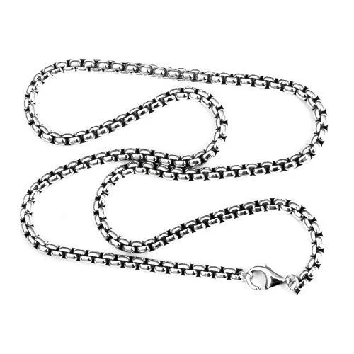 3.6mm Sterling Silver Venetian Box Chain