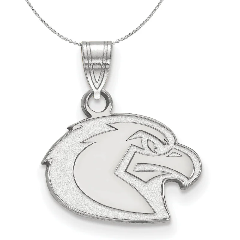 Sterling Silver Marquette U Small Pendant Necklace