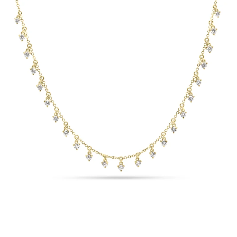 Diamond Drips Necklace