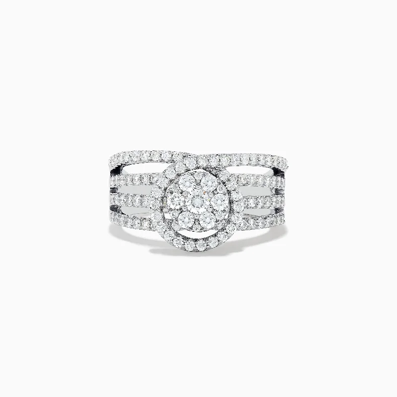 Bouquet 14K White Gold Diamond Ring