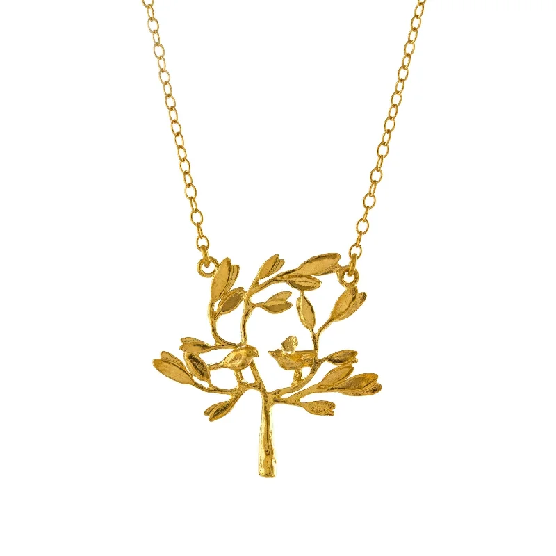 Alex Monroe Haven Tree Necklace