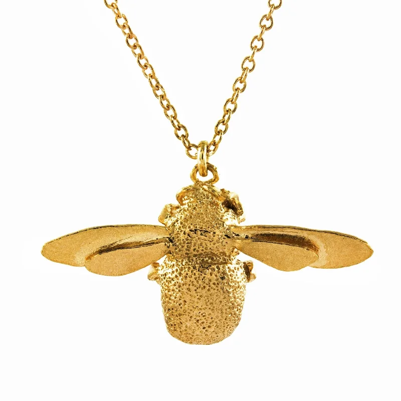 Alex Monroe Bumblebee Necklace