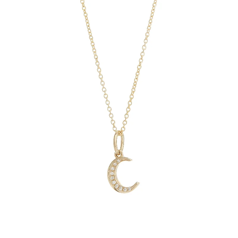 PAVÉ CRESCENT MOON