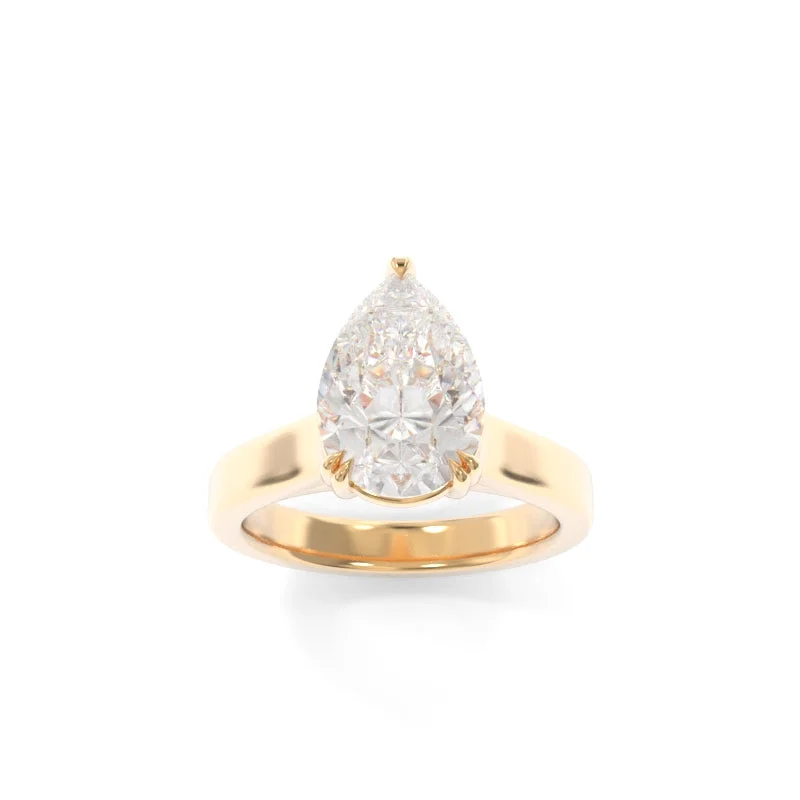 Sloan Solitaire Pear