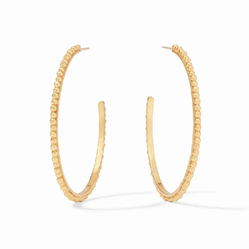 Colette Bead Hoop Earrings