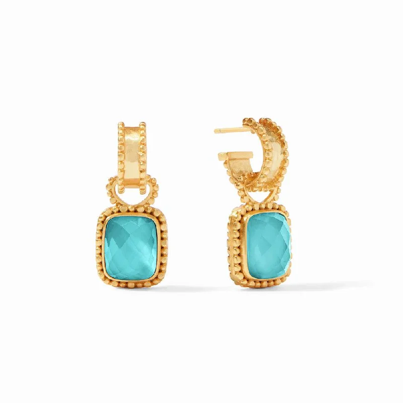 Marbella Hoop & Charm Earring