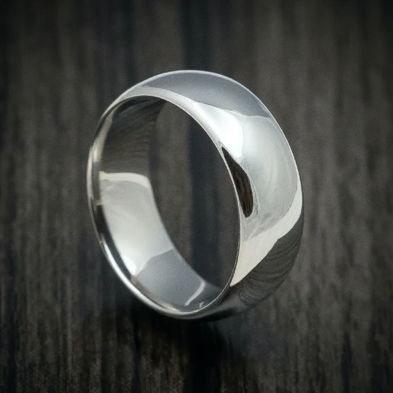 Titanium Classic Style Men's Ring Custom Made