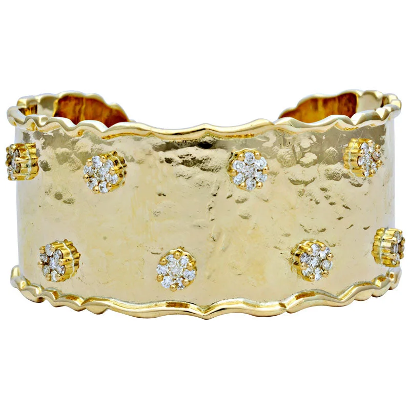 Cuff Bangle-Diamond