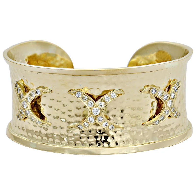 Cuff Bangle-Diamond